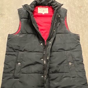 True Religion Black and Red Vest